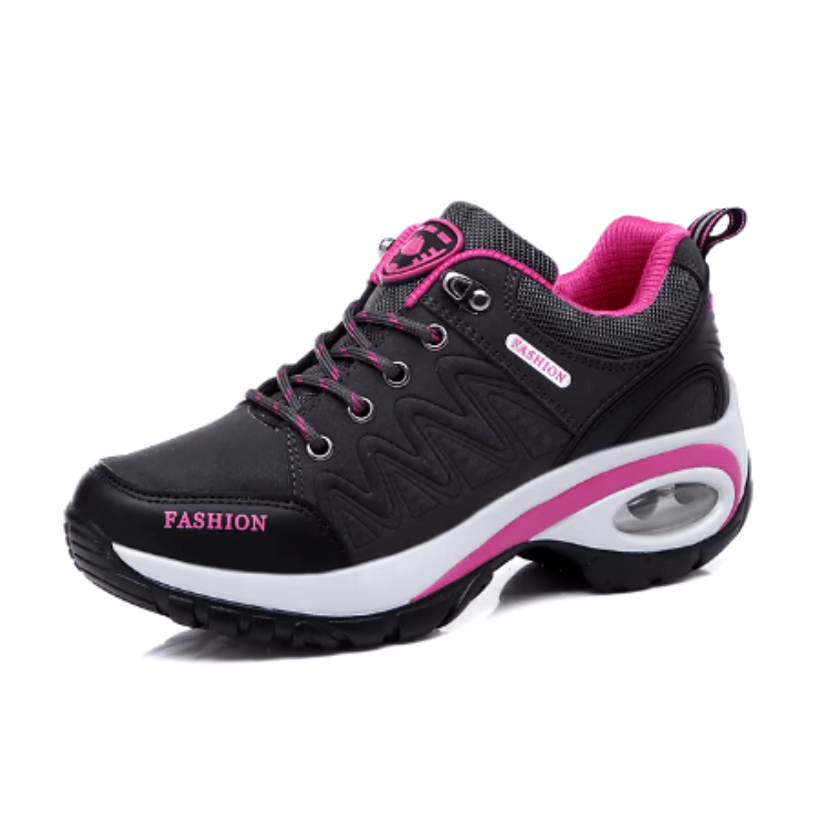 Lavinque Shoes Gris-Rose / 35 Baskets de Randonnée | Respirantes & Confortables | Sport et Marche