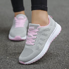 Lavinque Shoes Gris-rose / 35 Baskets Respirantes Ultra-Légères | Confort & Performance | Idéales pour le Quotidien