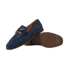 Lavinque Shoes Mocassins Élégants à Chaîne | Beige Crème | Classiques & Intemporels