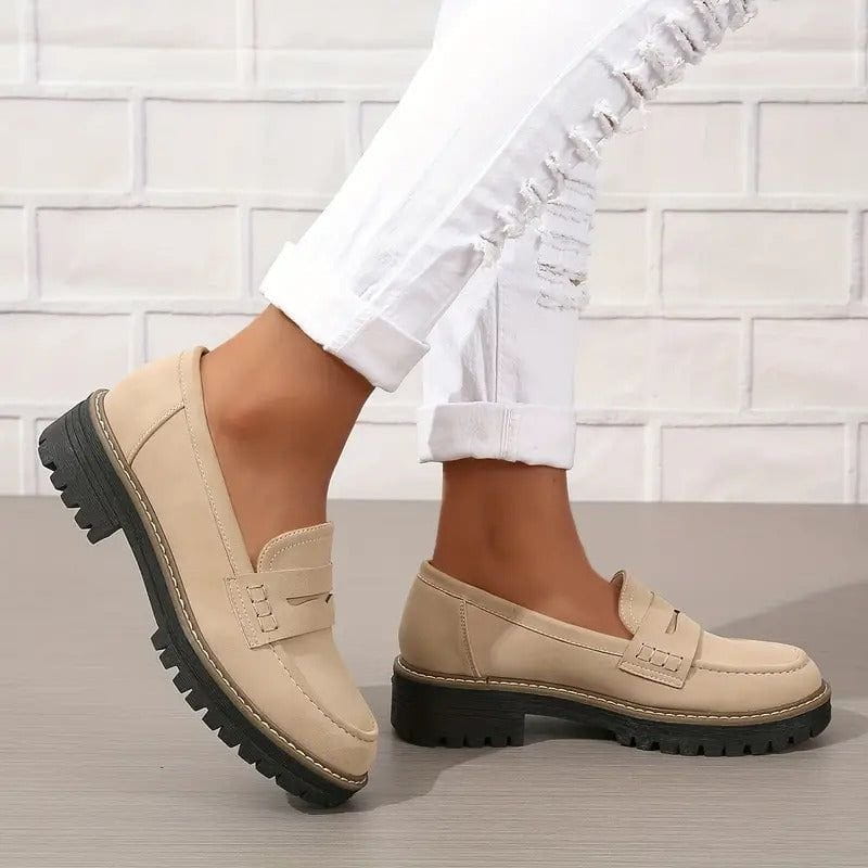 Lavinque Shoes Mocassins Femme | Élégance & Confort | Semelle Épaisse Antidérapante