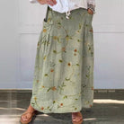 Lavinque Skirt 3 / S Jupe Longue Bohème | Élégance Fleurie | Confort & Légèreté