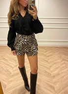 Lavinque Skirt Jupe Volantée Léopard | Taille Haute | Féminine et Tendance