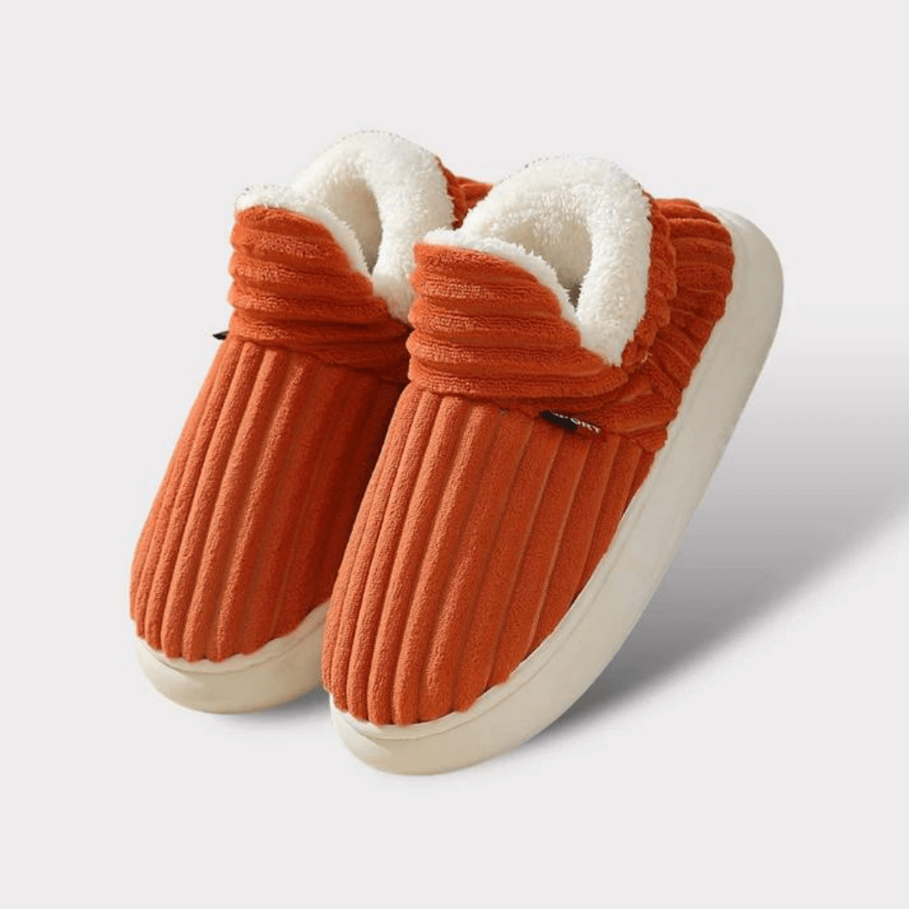 Lavinque Slippers Chaussons Hiver Doublés | Ultra Confortables | Antidérapants et Chaleureux