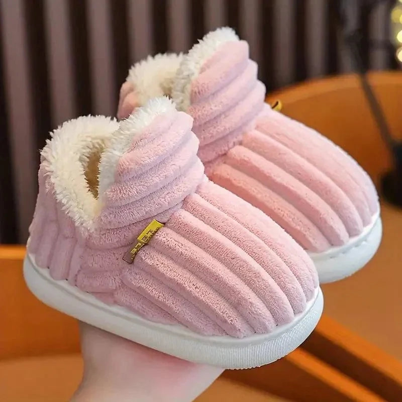 Lavinque Slippers Chaussons Hiver Doublés | Ultra Confortables | Antidérapants et Chaleureux