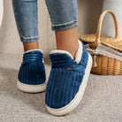 Lavinque Slippers Chaussons Hiver Doublés | Ultra Confortables | Antidérapants et Chaleureux