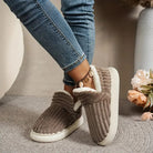 Lavinque Slippers Chaussons Hiver Doublés | Ultra Confortables | Antidérapants et Chaleureux