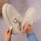Lavinque Slippers Mules Hiver | Doublure Chaude & Semelle Confort | Cocooning & Style