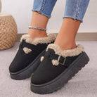 Lavinque Slippers Mules Hiver | Doublure Chaude & Semelle Confort | Cocooning & Style