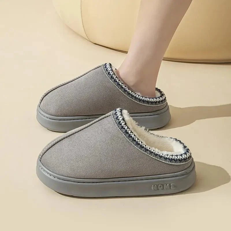 Lavinque Slippers Pantoufles Hiver | Doublure Chaude | Confort et Élégance