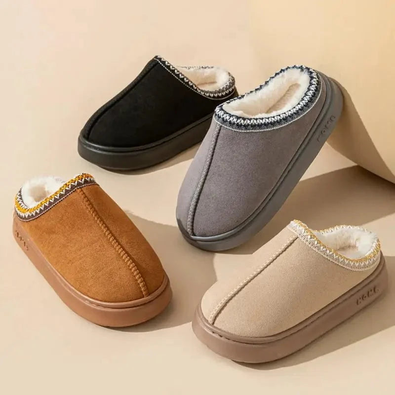 Lavinque Slippers Pantoufles Hiver | Doublure Chaude | Confort et Élégance