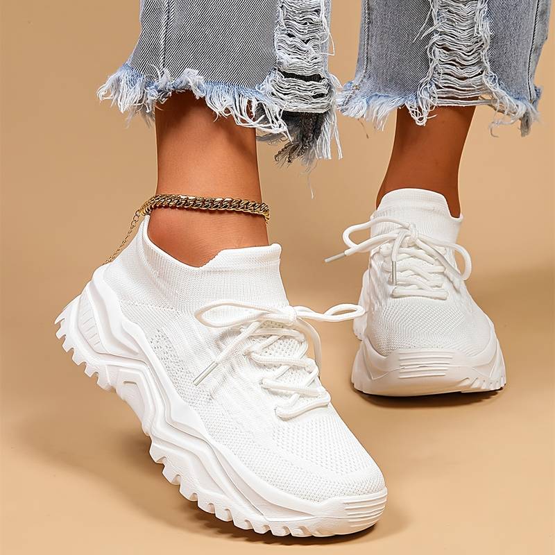 Lavinque Sneakers Baskets Chunky | Respirantes et Légères | Confort Optimal