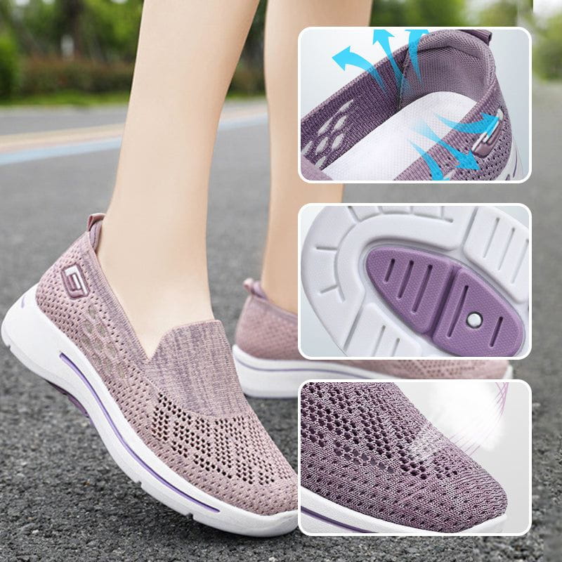 Lavinque Sneakers Baskets Confort Slip-On | Respirantes | Légères et Ergonomiques