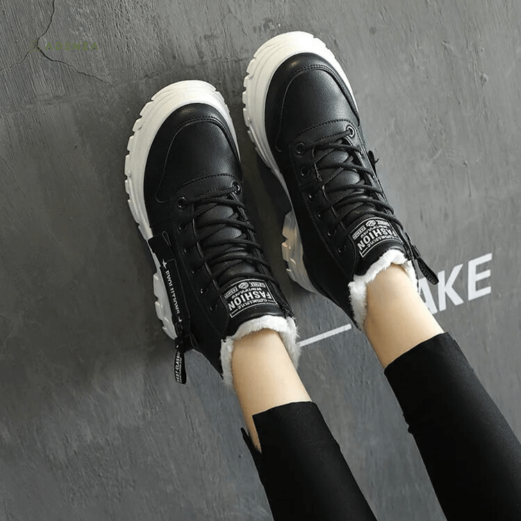 Lavinque Sneakers Baskets Montantes Chunky | Urbain | Confort et Style Moderne