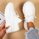 Lavinque Sneakers Blanc / 35 Baskets Chunky | Respirantes et Légères | Confort Optimal