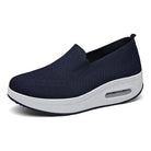 Lavinque Sneakers Bleu / 36 Baskets compensées respirantes | Rose | Confort et style au quotidien