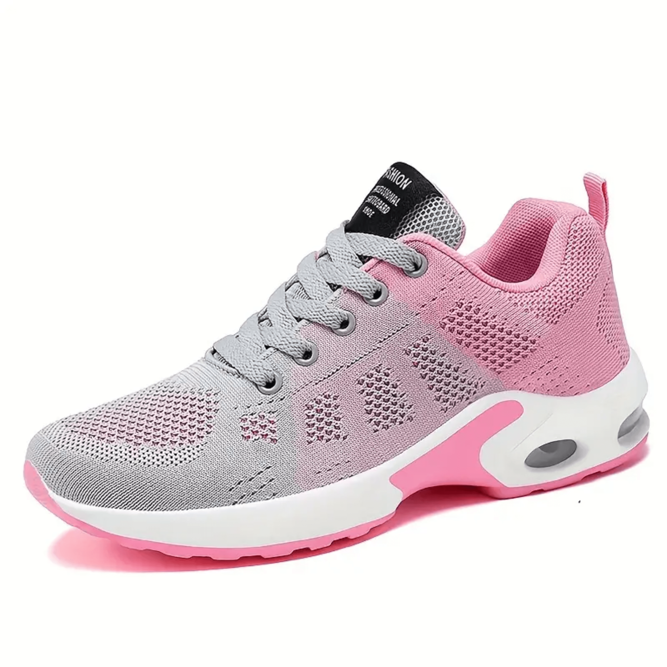 Lavinque Sneakers Rose clair / Gris / 36 Baskets de Sport | Respirantes & Semelle Amortissante | Confort & Performance