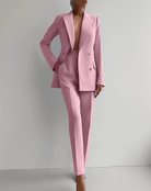 Lavinque Suits Rose / S Tailleur Pantalon Élégant | Chic & Puissance Féminine | Style Sophistiqué