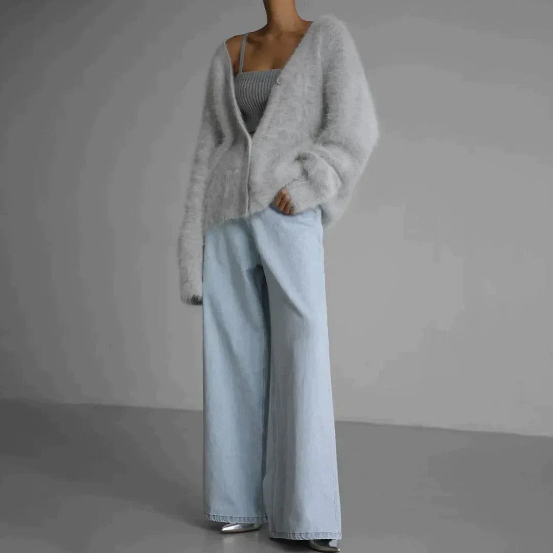 Lavinque Sweater Cardigan Doux Femme | Confort et Élégance | Coupe Ample