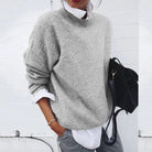 Lavinque Sweater Gris / S Pull Oversize | Doux & Confortable | Style Décontracté Chic