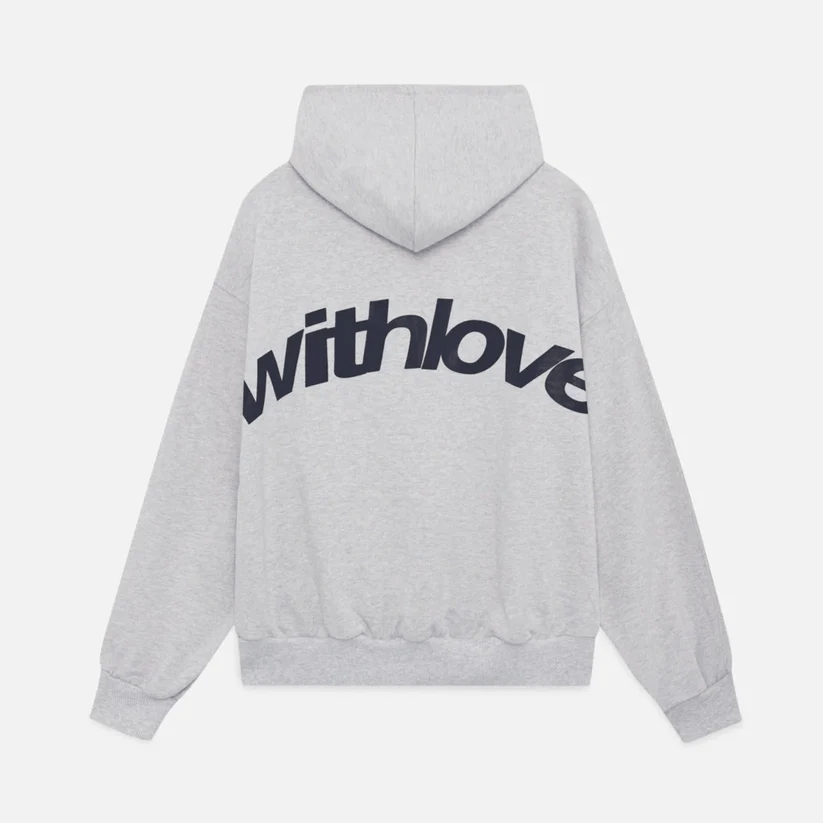 Lavinque Sweater Gris / S Sweat à Capuche Oversize | Graphique | Confortable et Tendance
