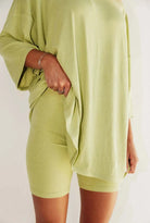 Lavinque Sweater Le Matcha / S Robe Pull Oversize | Marron | Confort et Élégance Décontractée