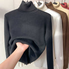Lavinque Sweater Noir / S Pull Col Roulé Hiver | Doublure Chaude | Élégant et Confortable