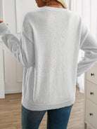 Lavinque Sweater Pull ample en maille douce | Pull | Élégance et confort quotidien