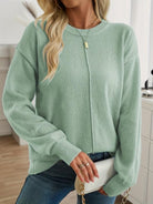 Lavinque Sweater Pull ample en maille douce | Pull | Élégance et confort quotidien