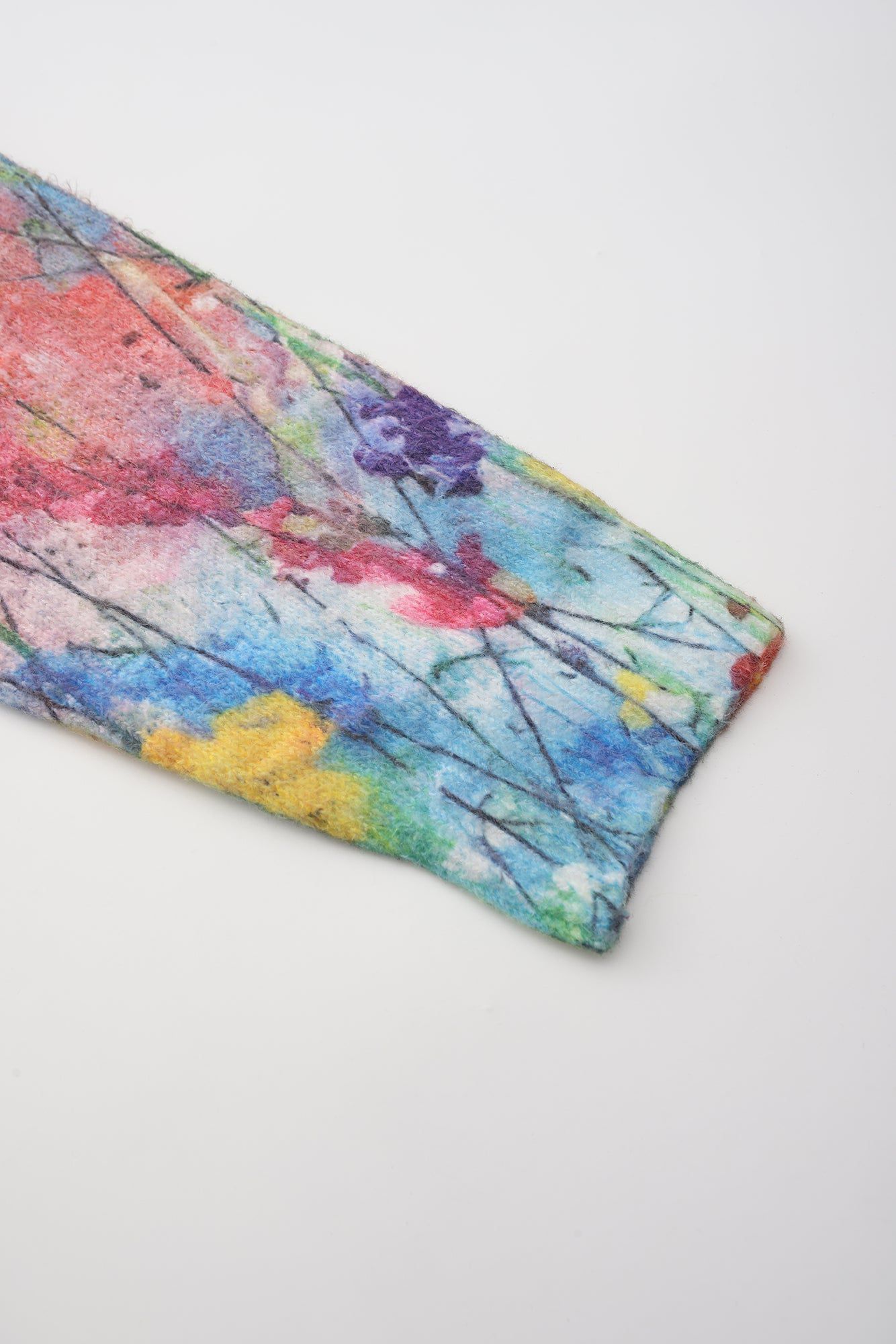 Lavinque Sweater Pull Artiste | Imprimé Floral Peint | Doux et Original