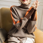 Lavinque Sweater Pull Col Montant | Maille Chaude | Élégant et Moderne
