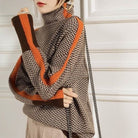 Lavinque Sweater Pull Col Montant | Maille Chaude | Élégant et Moderne