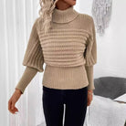 Lavinque Sweater Pull Col Roulé | Maille Tricotée | Élégant et Chaleureux