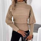Lavinque Sweater Pull Col Roulé | Maille Tricotée | Élégant et Chaleureux