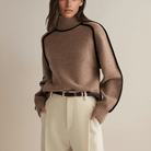 Lavinque Sweater Pull Col Roulé Oversize | Hiver | Élégance & Confort