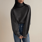 Lavinque Sweater Pull Col Roulé Oversize | Hiver | Élégance & Confort