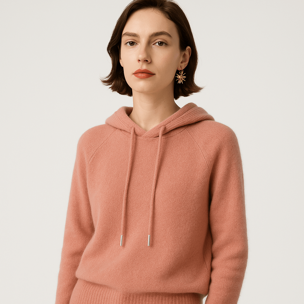 Lavinque Sweater Pull en Cachemire Bleu | Ultra Doux & Élégant | Coupe Décontractée