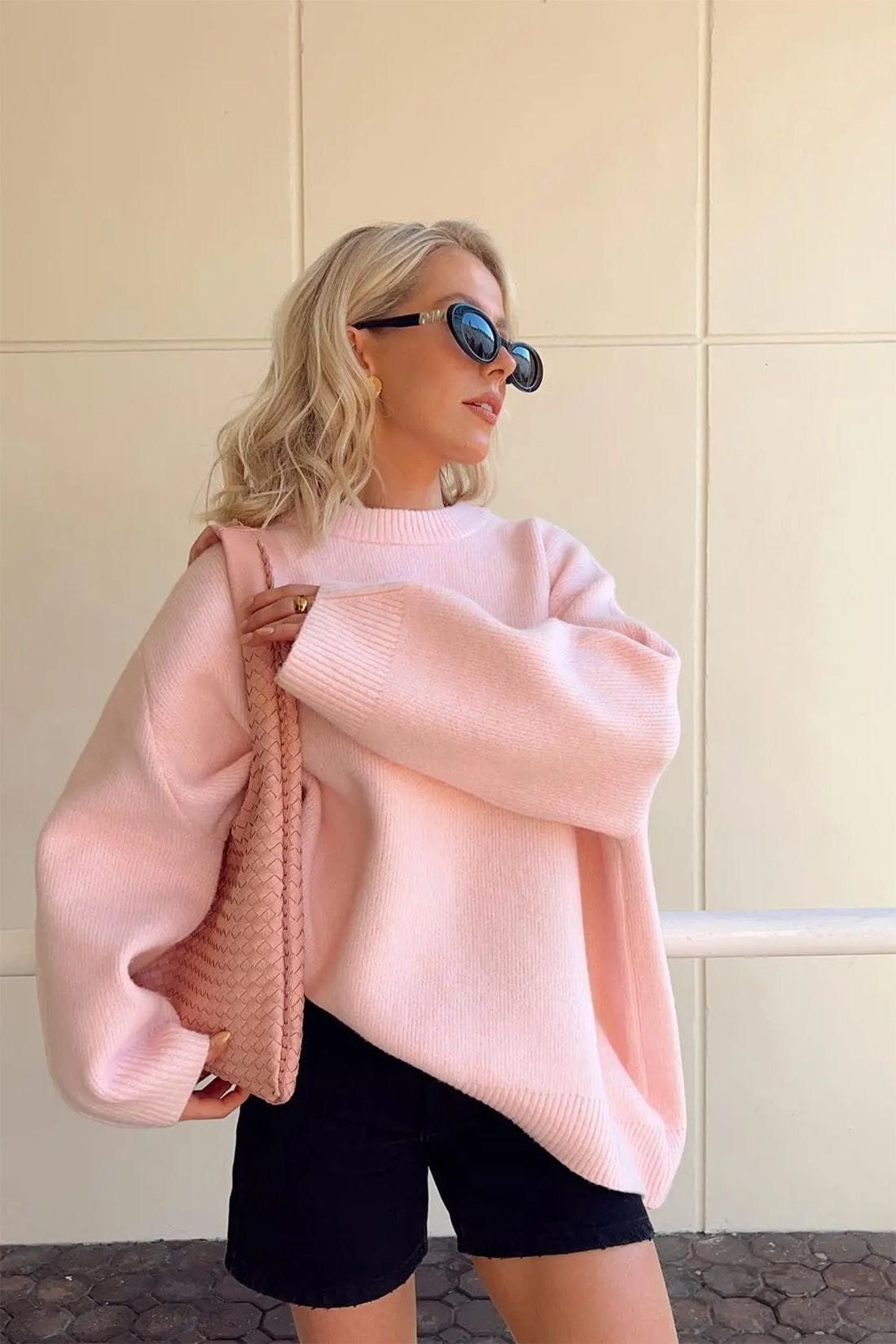 Lavinque Sweater Pull Femme | Oversize & Doux | Confort et Élégance Décontractée