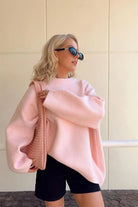 Lavinque Sweater Pull Femme | Oversize & Doux | Confort et Élégance Décontractée