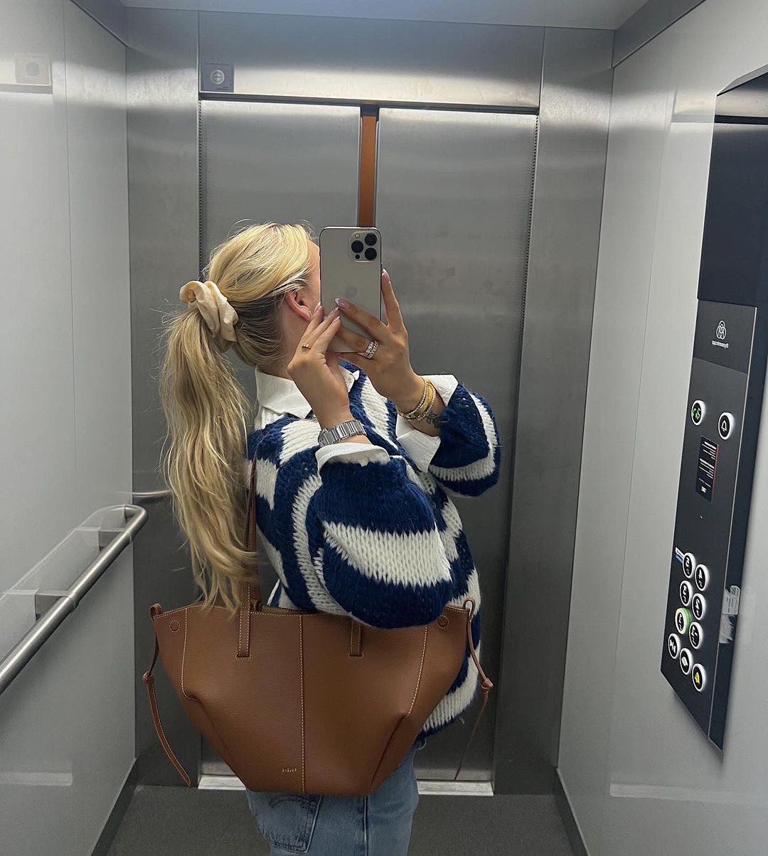 Lavinque Sweater Pull Femme | Rayé & Confortable | Look Casual Chic
