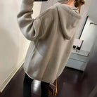 Lavinque Sweater Pull Oversize à Capuche Smiley | Streetwear | Confort et Style Décontracté