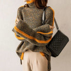 Lavinque Sweater Pull Oversize | Tricot Doux | Élégance Décontractée