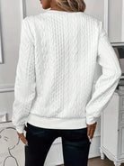 Lavinque Sweater Pull zippé en maille torsadée | Jaune | Chaleureux et tendance