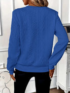 Lavinque Sweater Pull zippé en maille torsadée | Jaune | Chaleureux et tendance