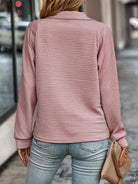 Lavinque Sweater Pull Zippé | Tricot Doux | Confort et Style