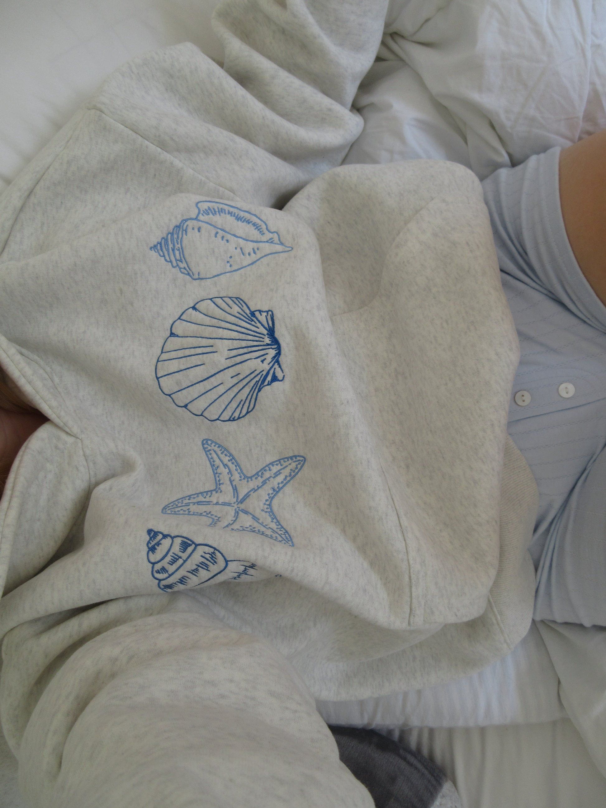 Lavinque Sweater Sweat à Capuche Brodé | Doux & Confortable | Motif Marin