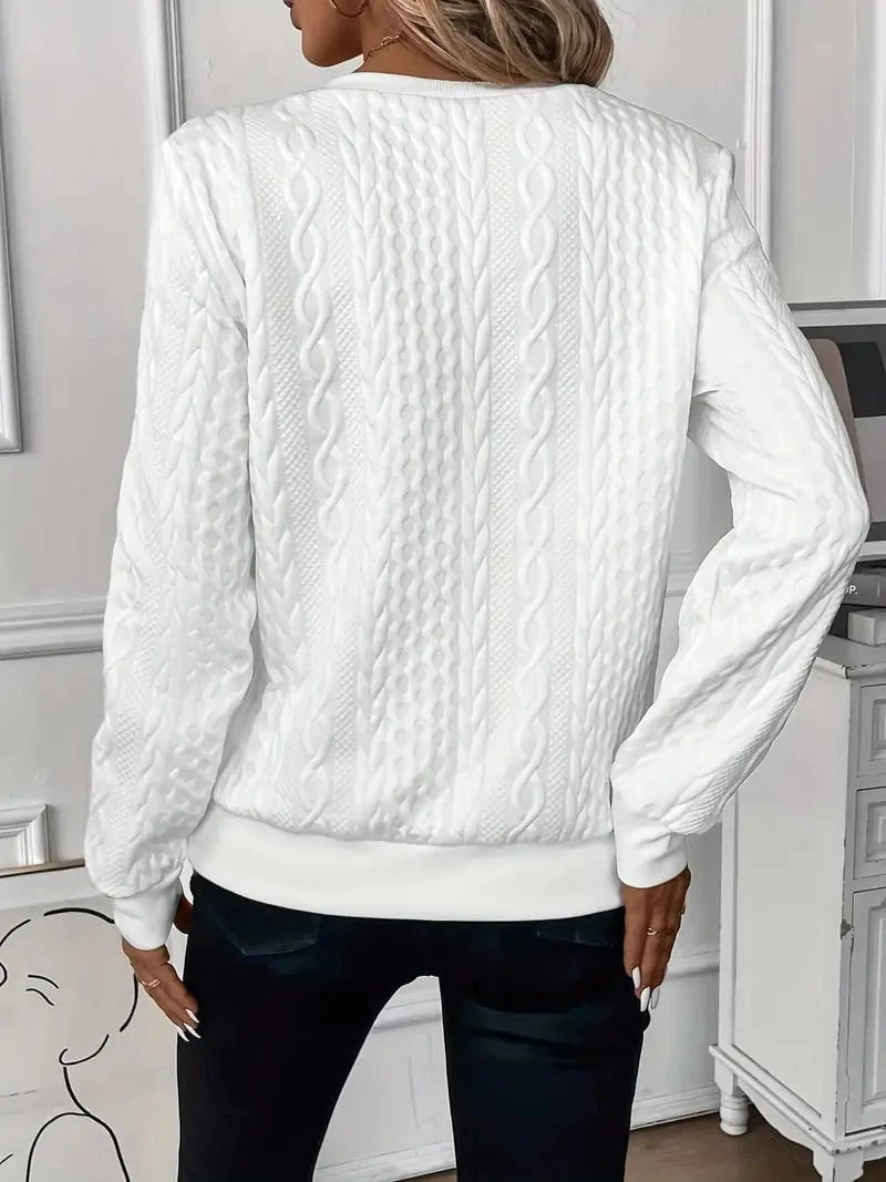 Lavinque Sweater Sweat Tricoté Zippé | Confort & Élégance | Style Décontracté