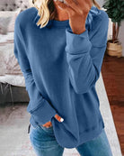 Lavinque Sweatshirts Bleu / XS Sweatshirt Casual | Coton & Polyester | Confort et Style Décontracté