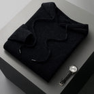 Lavinque Sweatshirts Noir / S Sweat à Capuche en Cachemire | Luxe | Doux et Confortable