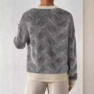 Lavinque Sweatshirts Pull rayé texturé | Pull | Confortable et élégant