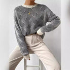 Lavinque Sweatshirts Pull rayé texturé | Pull | Confortable et élégant